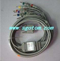 專業醫療監護配件 供應HP、飛利浦、邁瑞PM5000一體式心電導聯線及電子配件